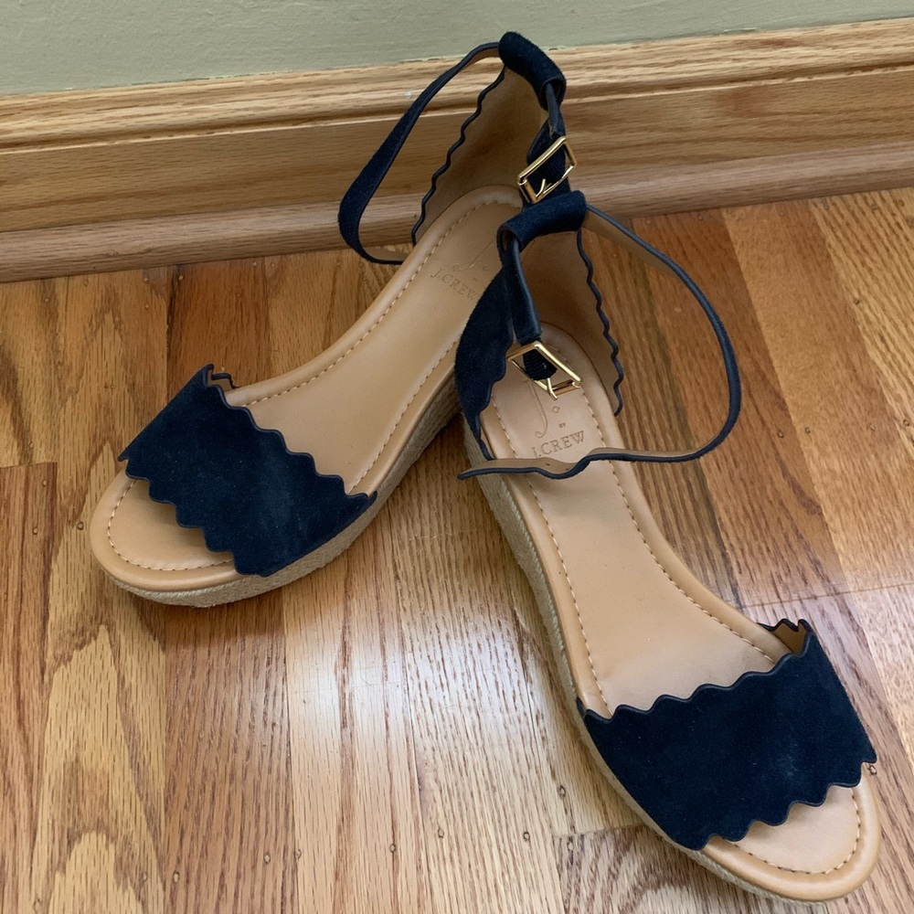 J.crew wedge sandals